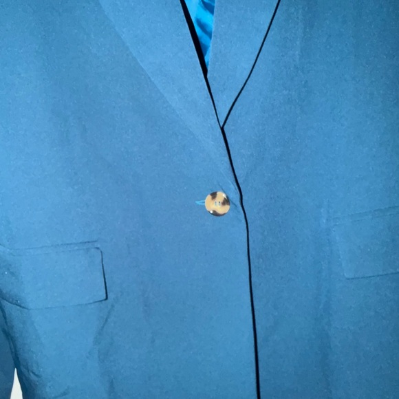 And Now This Women's Teal Blazer - Picture 4 of 8